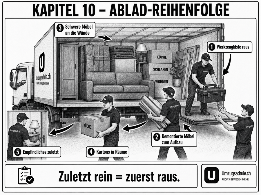 Ablad-Reihenfolge