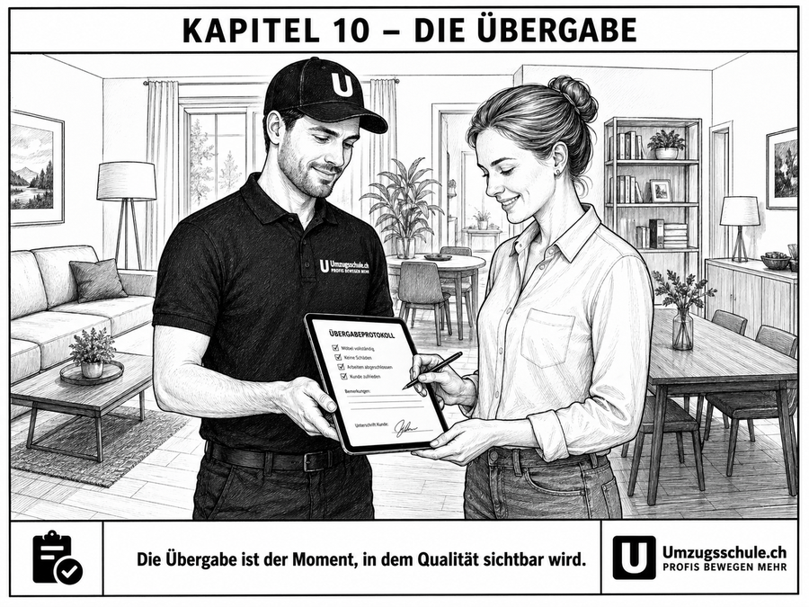 Die professionelle Übergabe