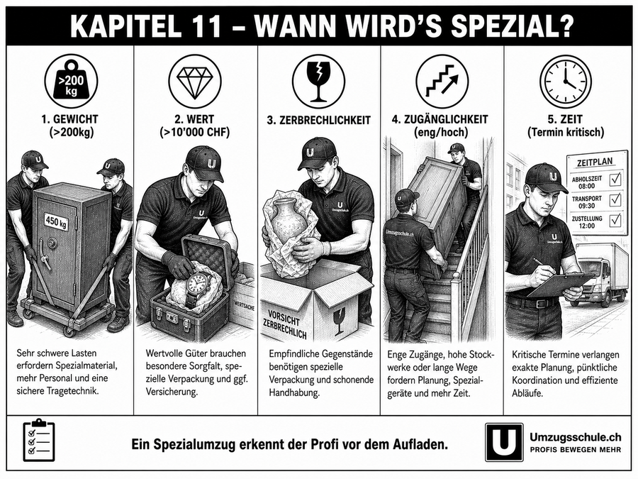 Was ist ein Spezialumzug
