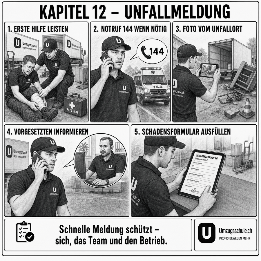 Unfallmeldung