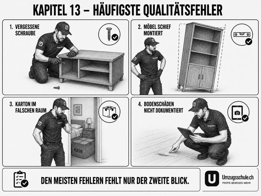 Häufigste Qualitätsfehler