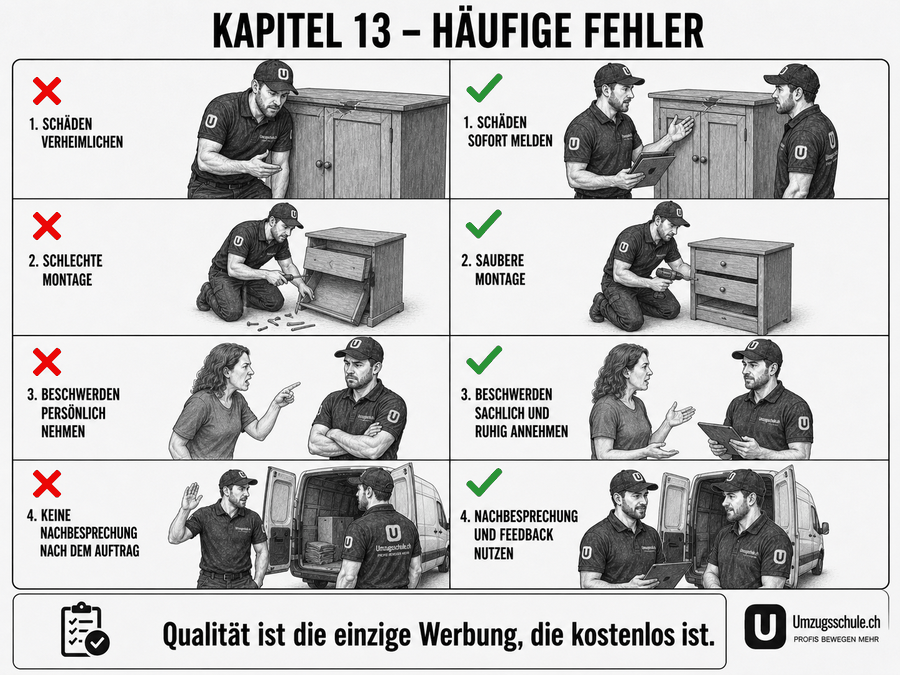 Häufige Fehler