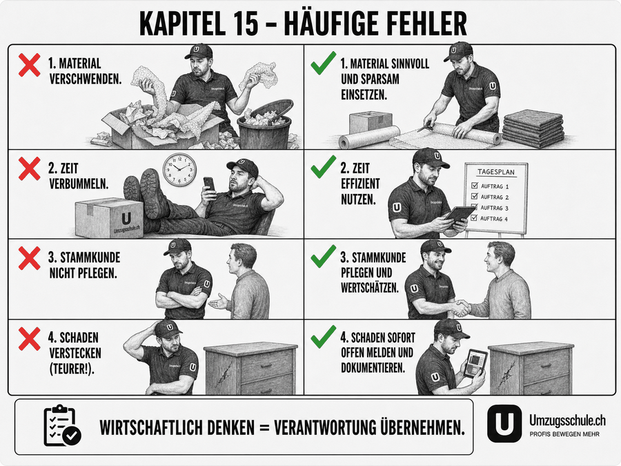 Häufige Fehler