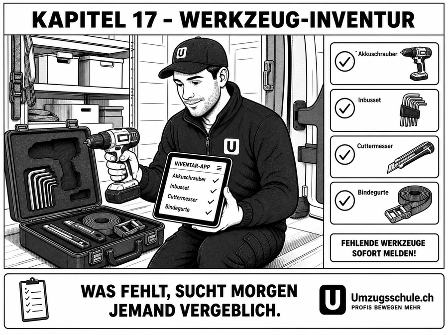 Werkzeug-Inventur