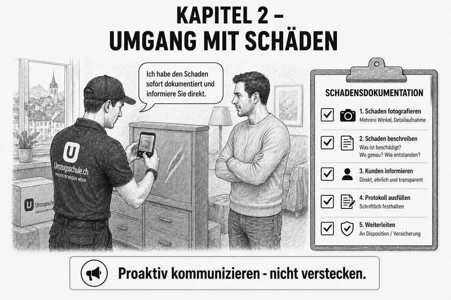 Umgang mit Schäden