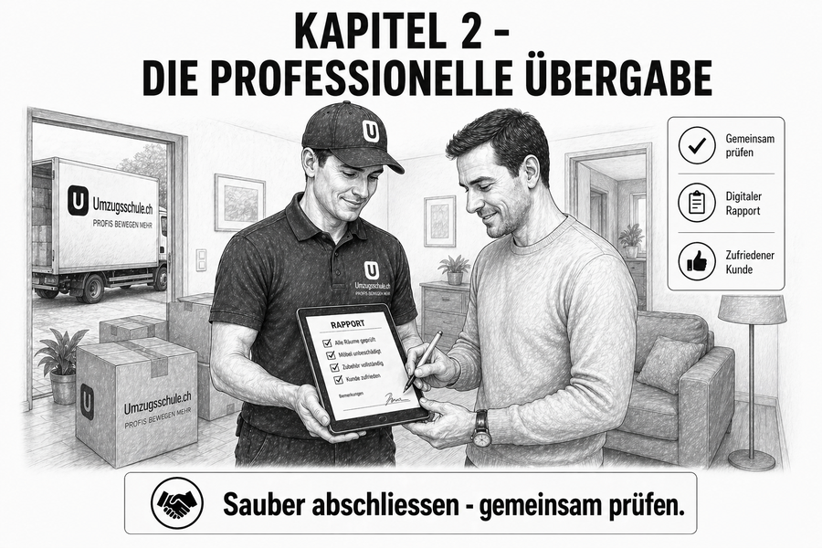 Professionelle Übergabe