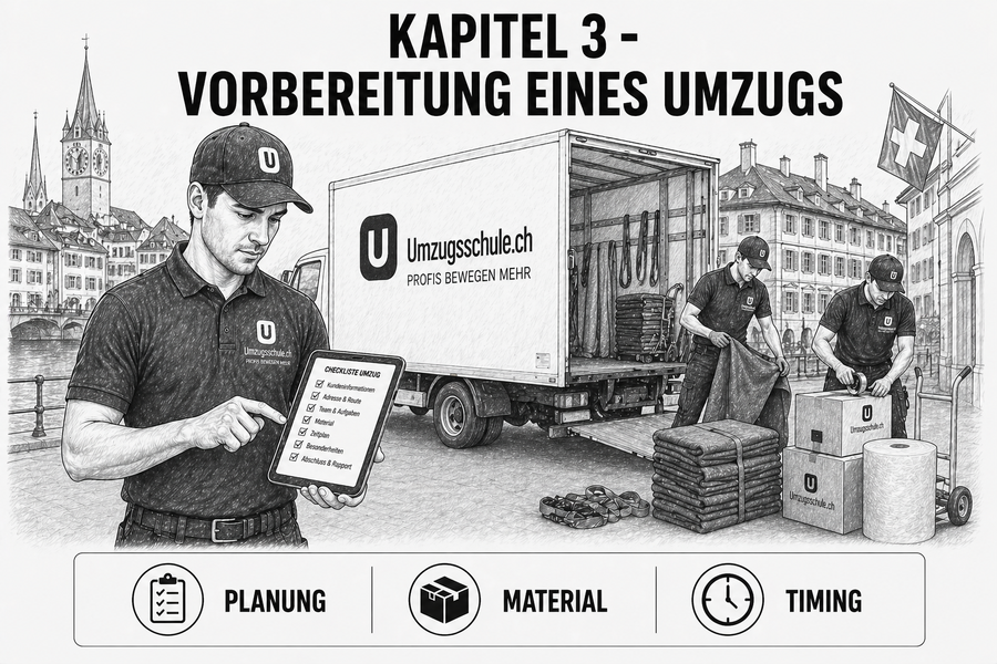 Kapitel 3 – Vorbereitung eines Umzugs