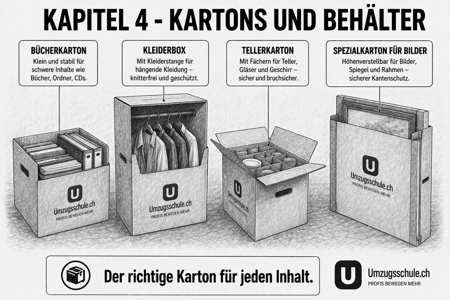 Kartons und Behälter