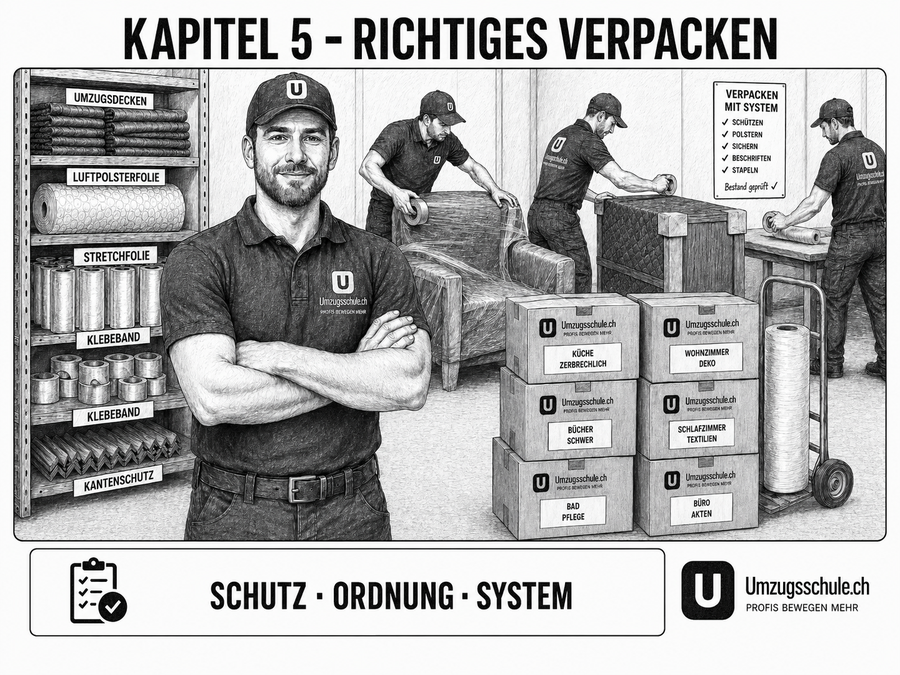 Richtiges Verpacken – Praxisorientierte Ausbildung