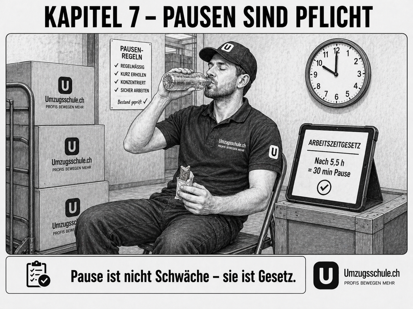 Pausen sind Pflicht