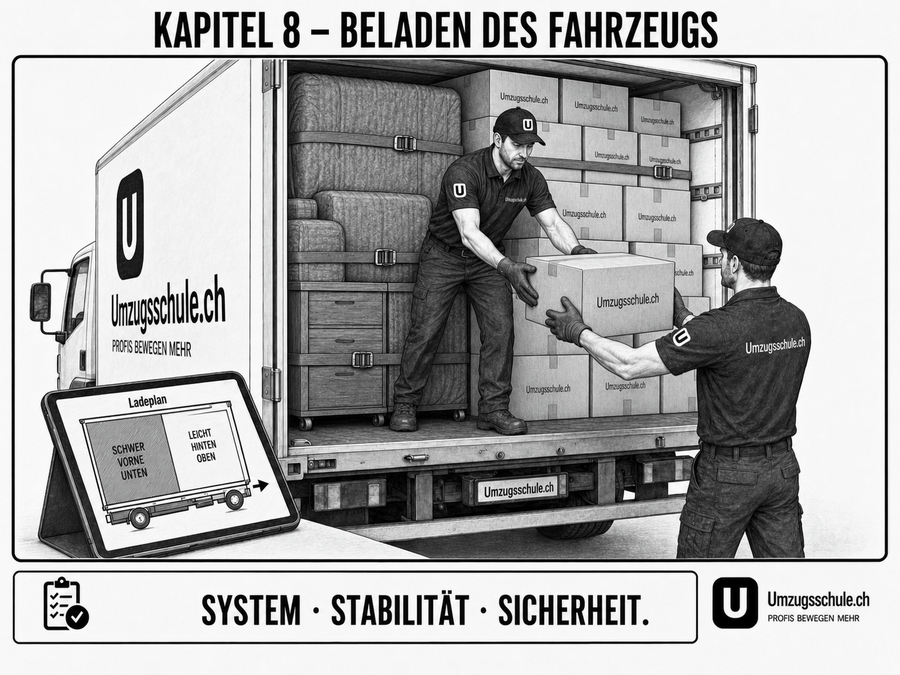 Kapitel 8 – Beladen des Fahrzeugs