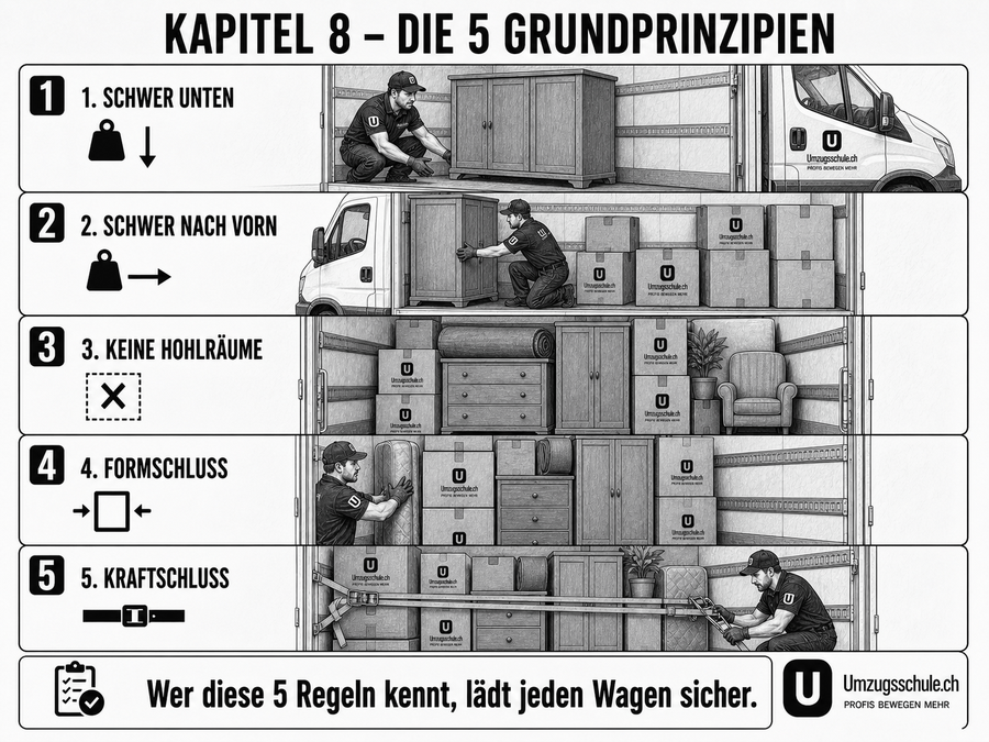Die 5 Grundprinzipien der Ladeordnung