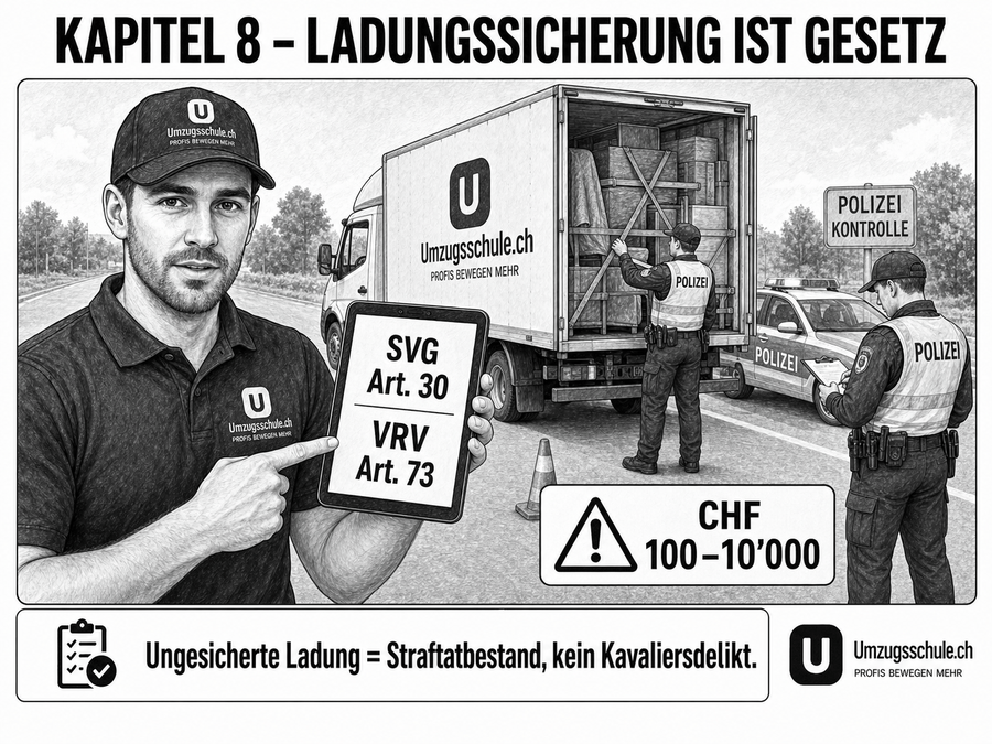 Ladungssicherung ist Gesetz