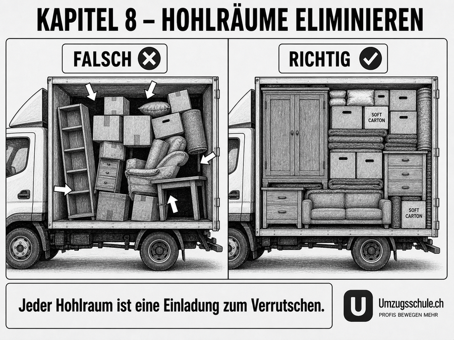 Hohlräume eliminieren